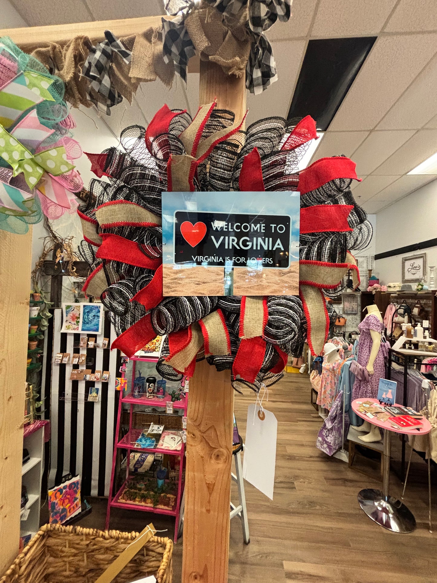 Virginia Is For Lovers Wreath