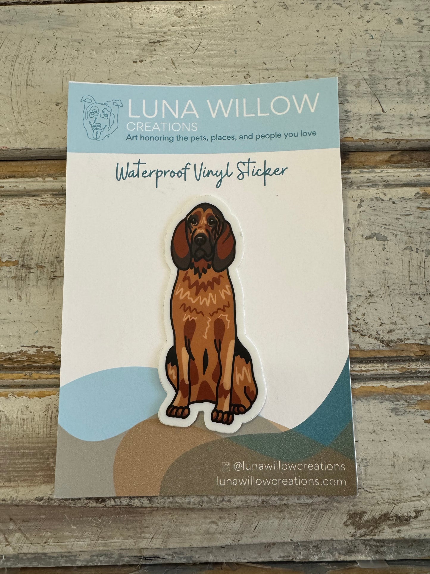Waterproof Dog Sticker