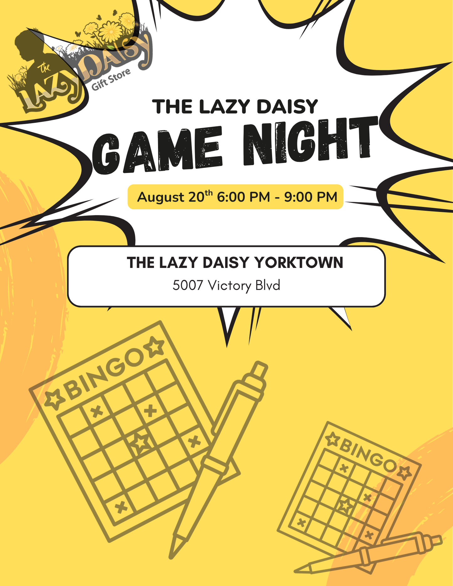 Game Night BINGO