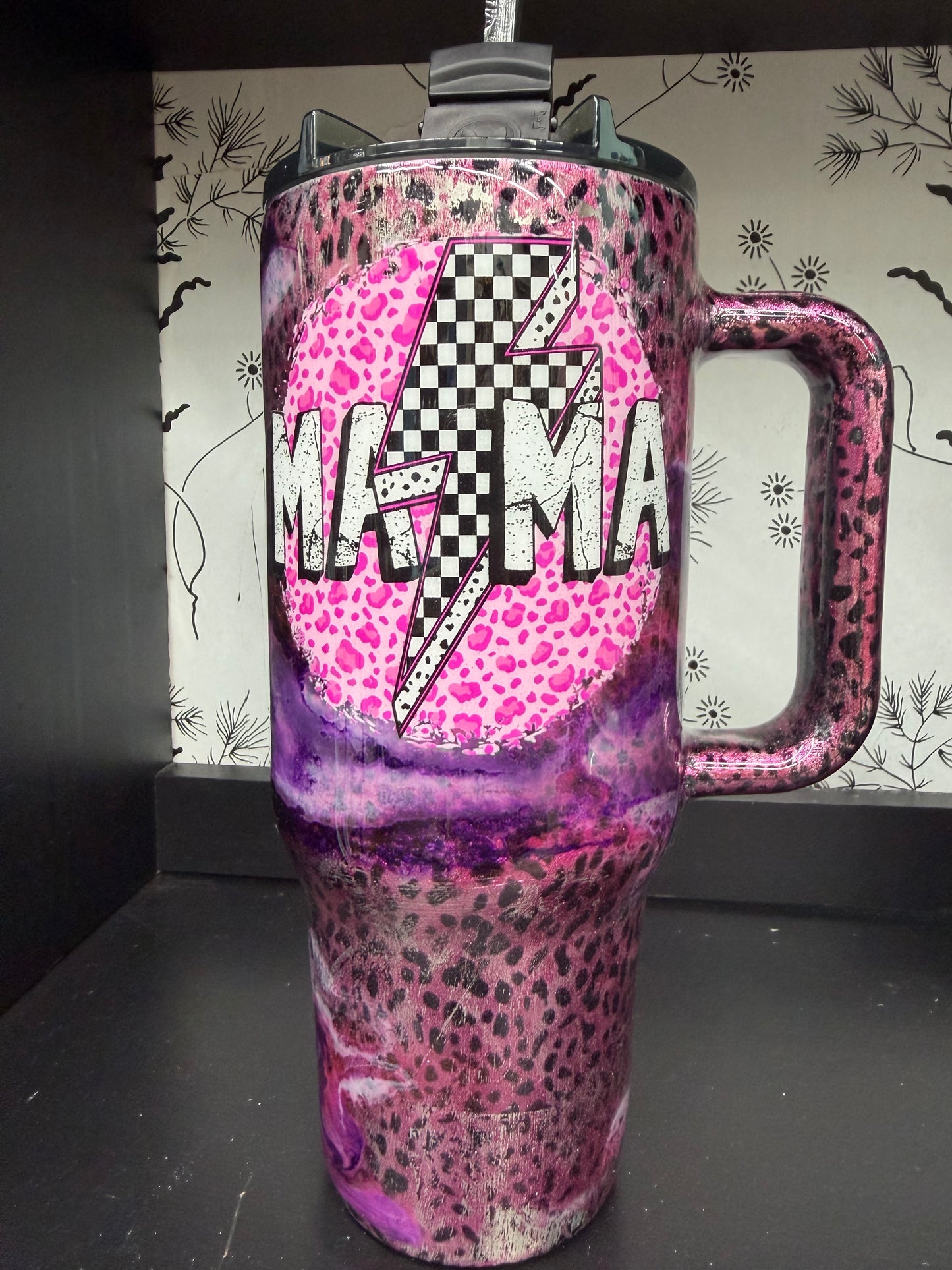 Mama Tumbler with Handle