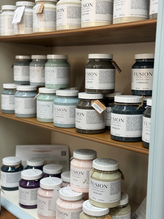 Transform Your Furniture: Fusion Mineral Paint is Now Available at The Lazy Daisy Virginia Beach!