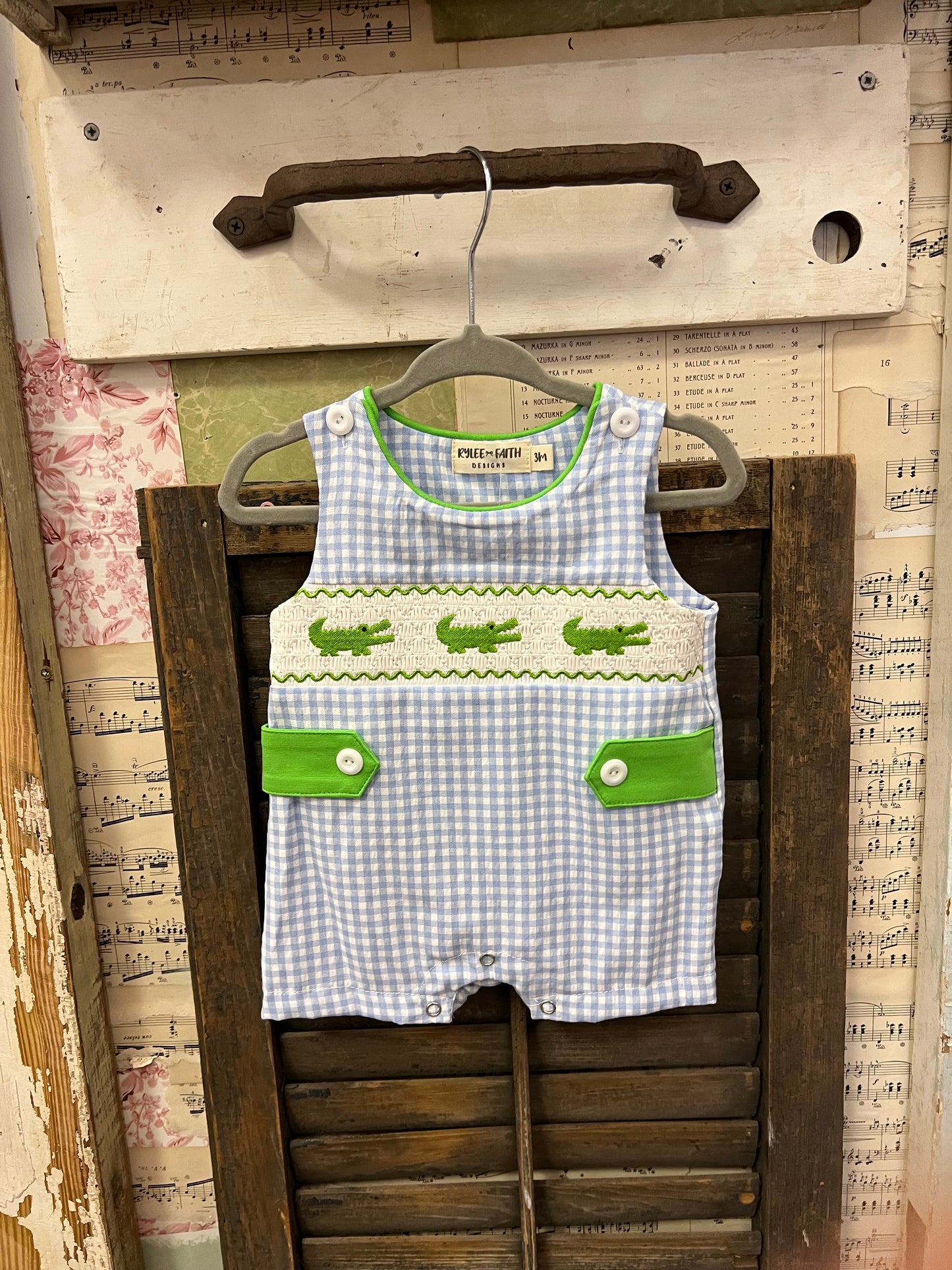 Alligator Romper