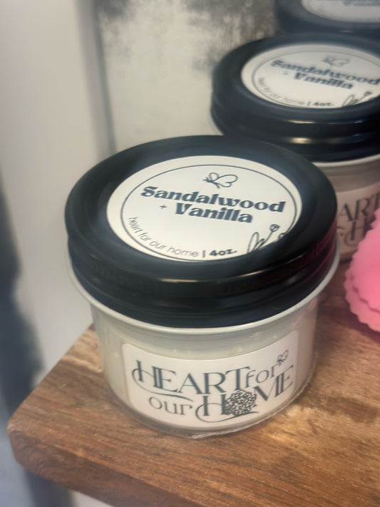 Sandalwood + Vanilla Whipped Tallow