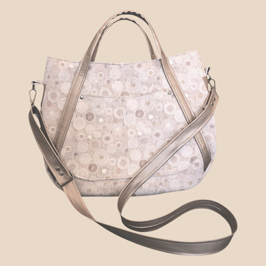 Convertible Tote Crossbody - Neutral Cork