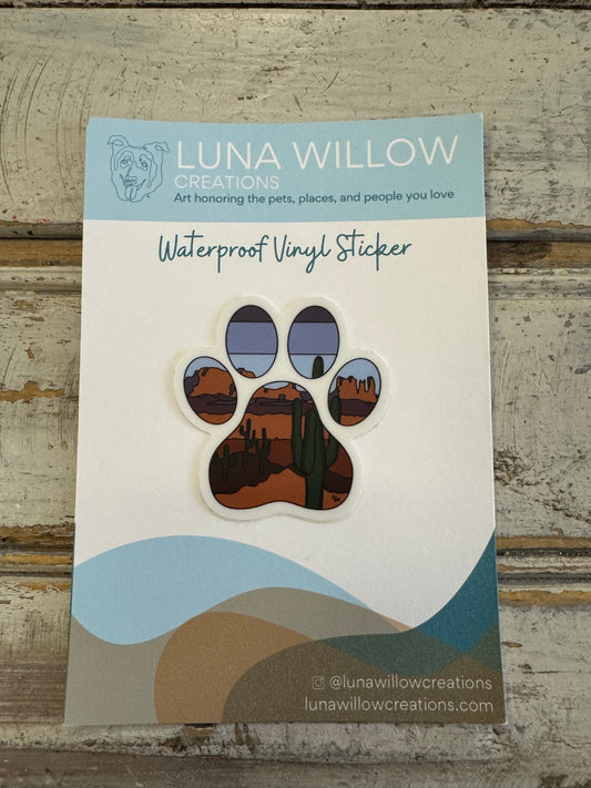 Waterproof sticker