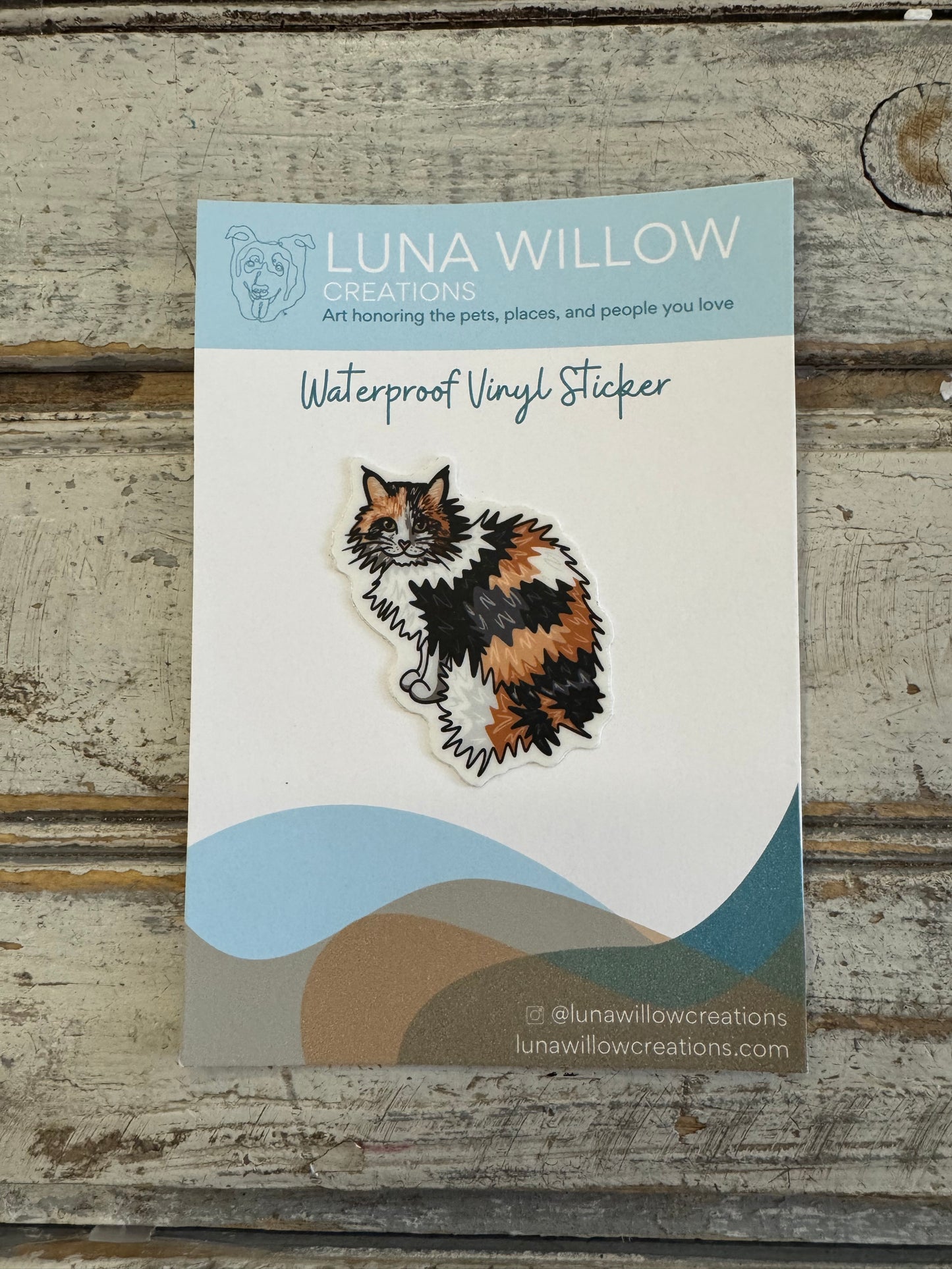 Waterproof sticker