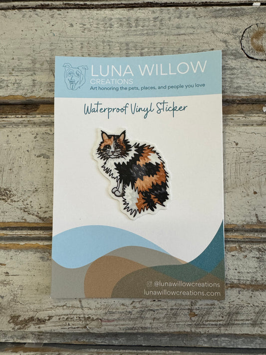 Waterproof sticker