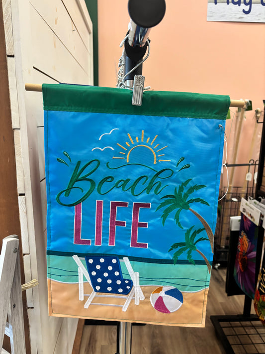 Beach Life Flag