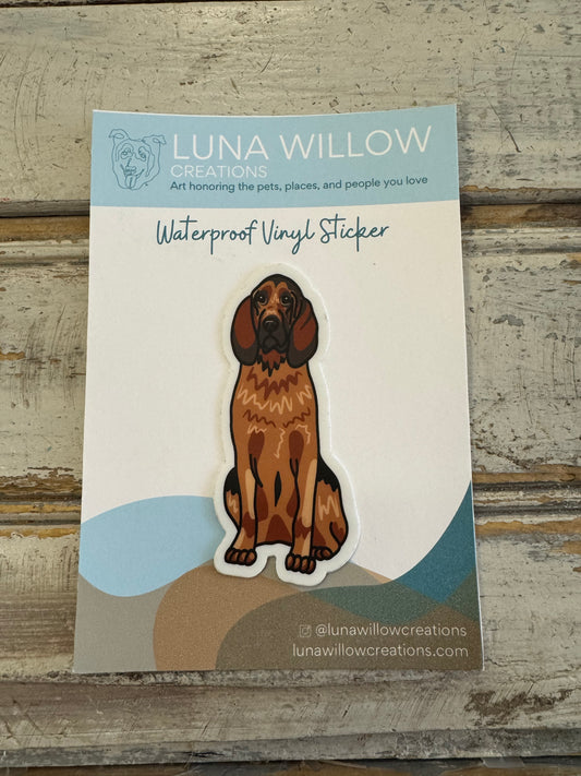 Waterproof Dog Sticker