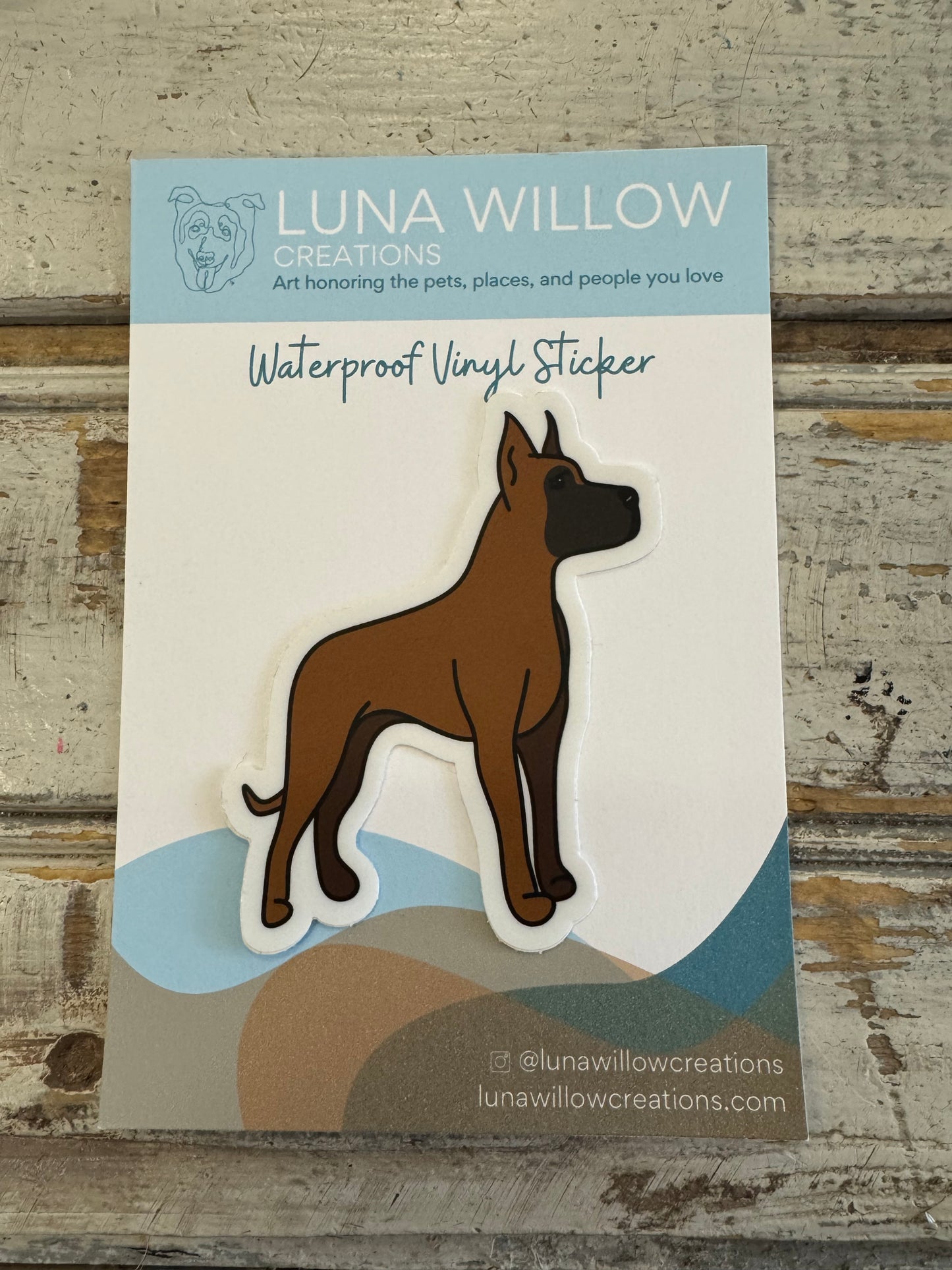Water proof sticker