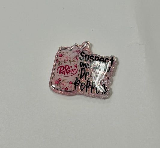 Dr Pepper Badge Reel Topper