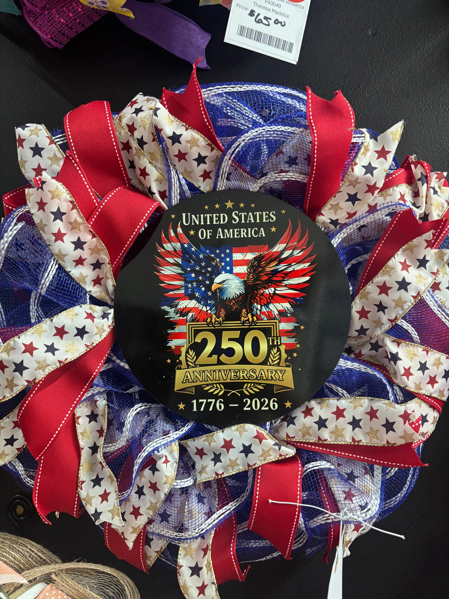 250 Patriotic Wreath