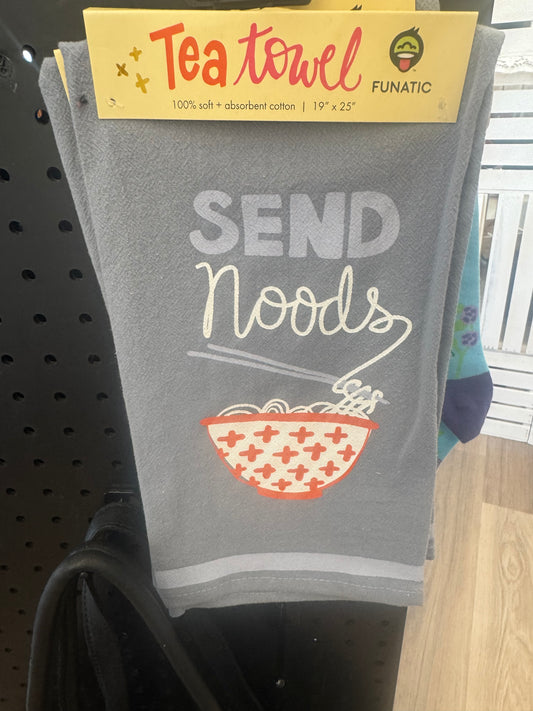 Send Noodles Tea Towel