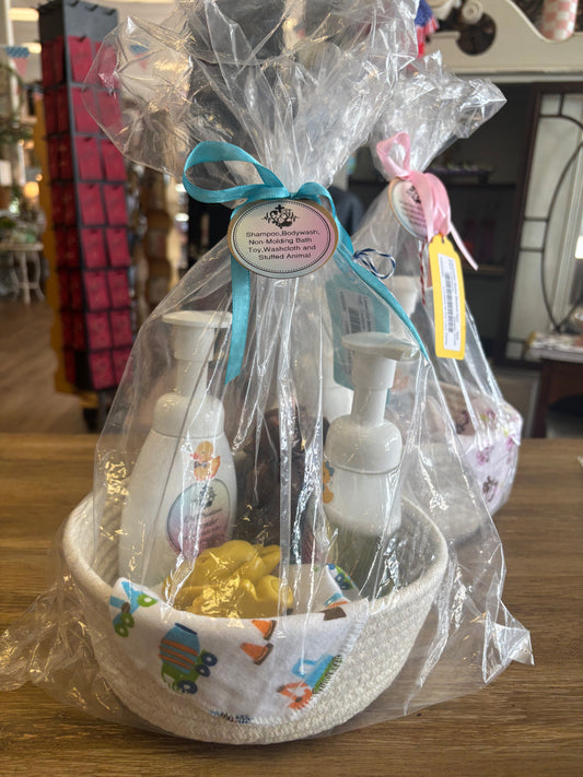 Lavender Basket for Baby Girl