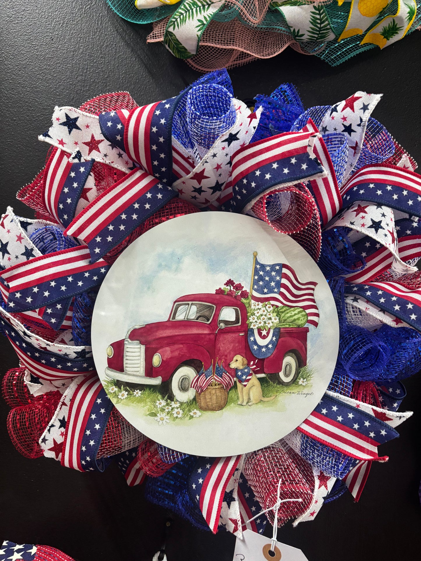 Red Truck Wreath
