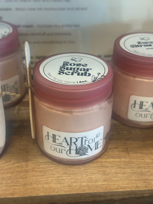 Rose Sugar Scrub