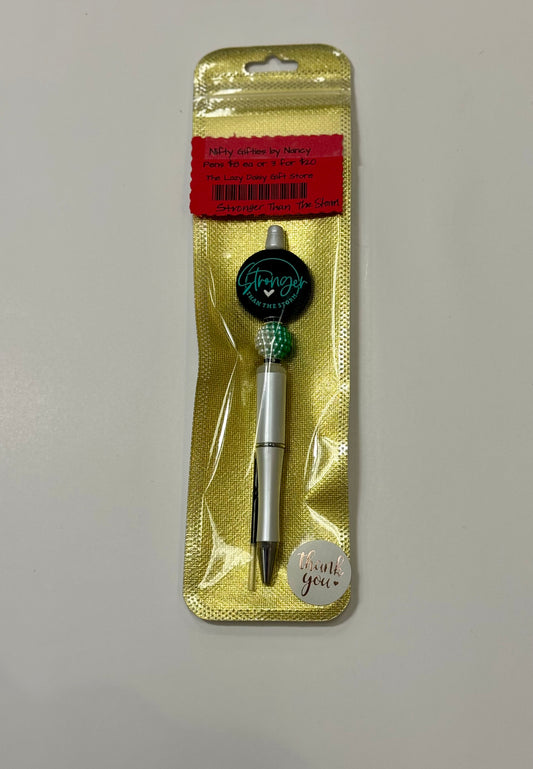 Stronger than the Storm pen