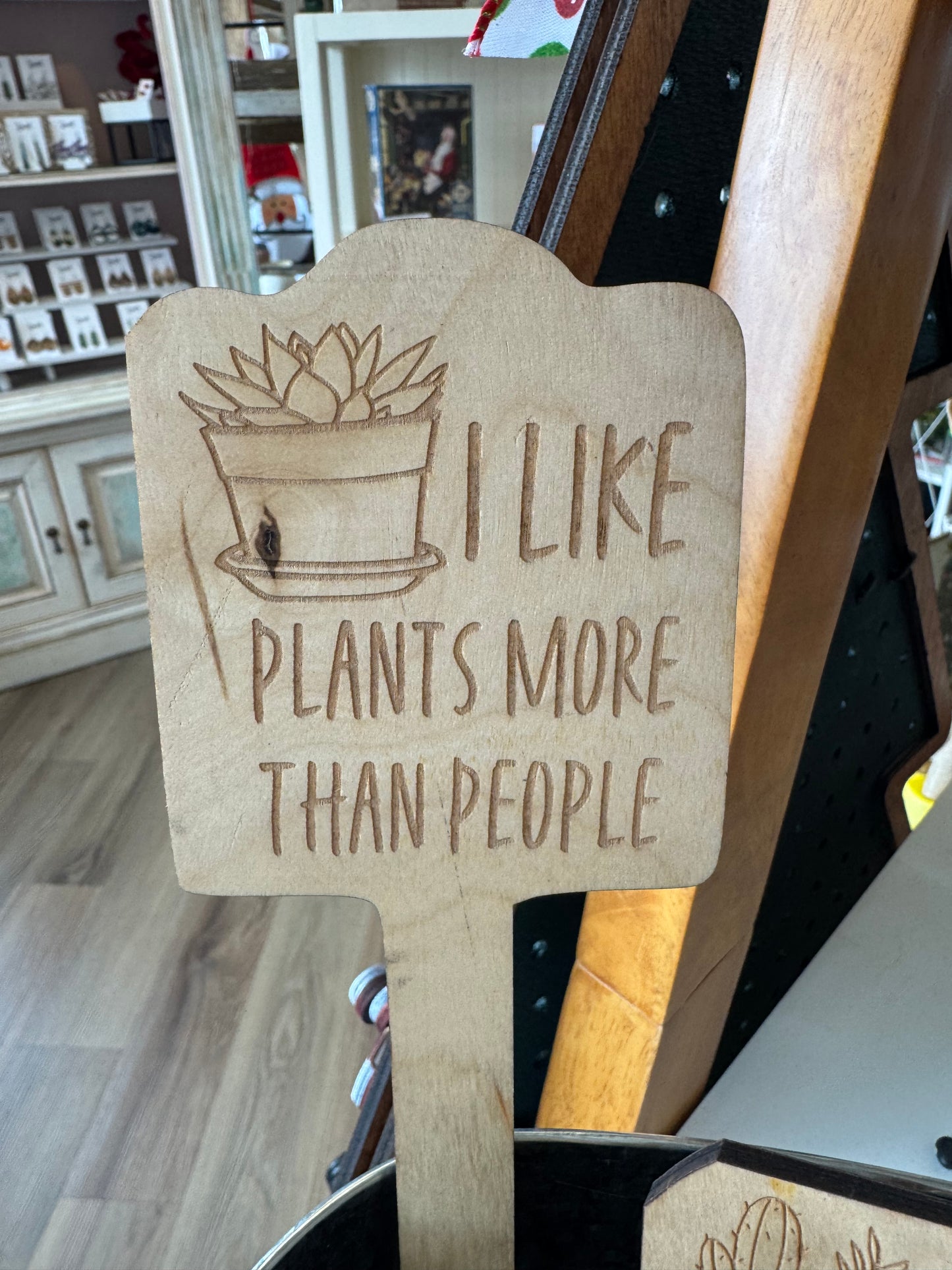 I like Plants more than people