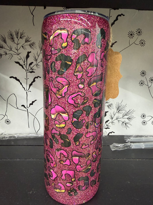 Cheetah Print Tumbler