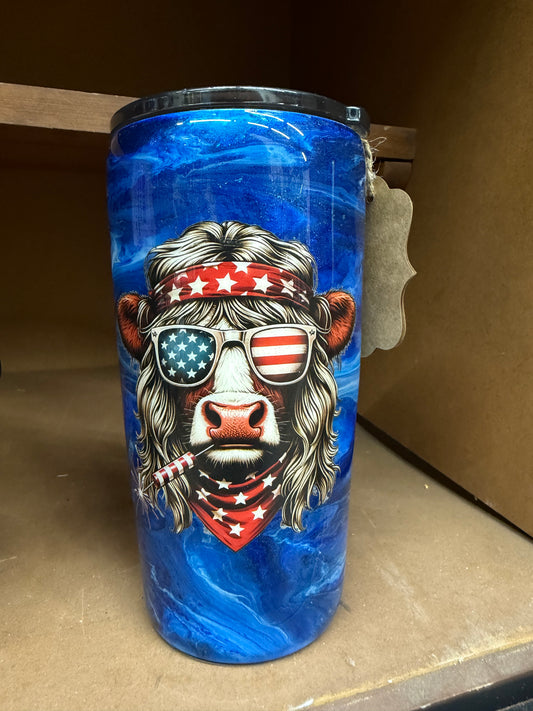 American Cow Tumbler