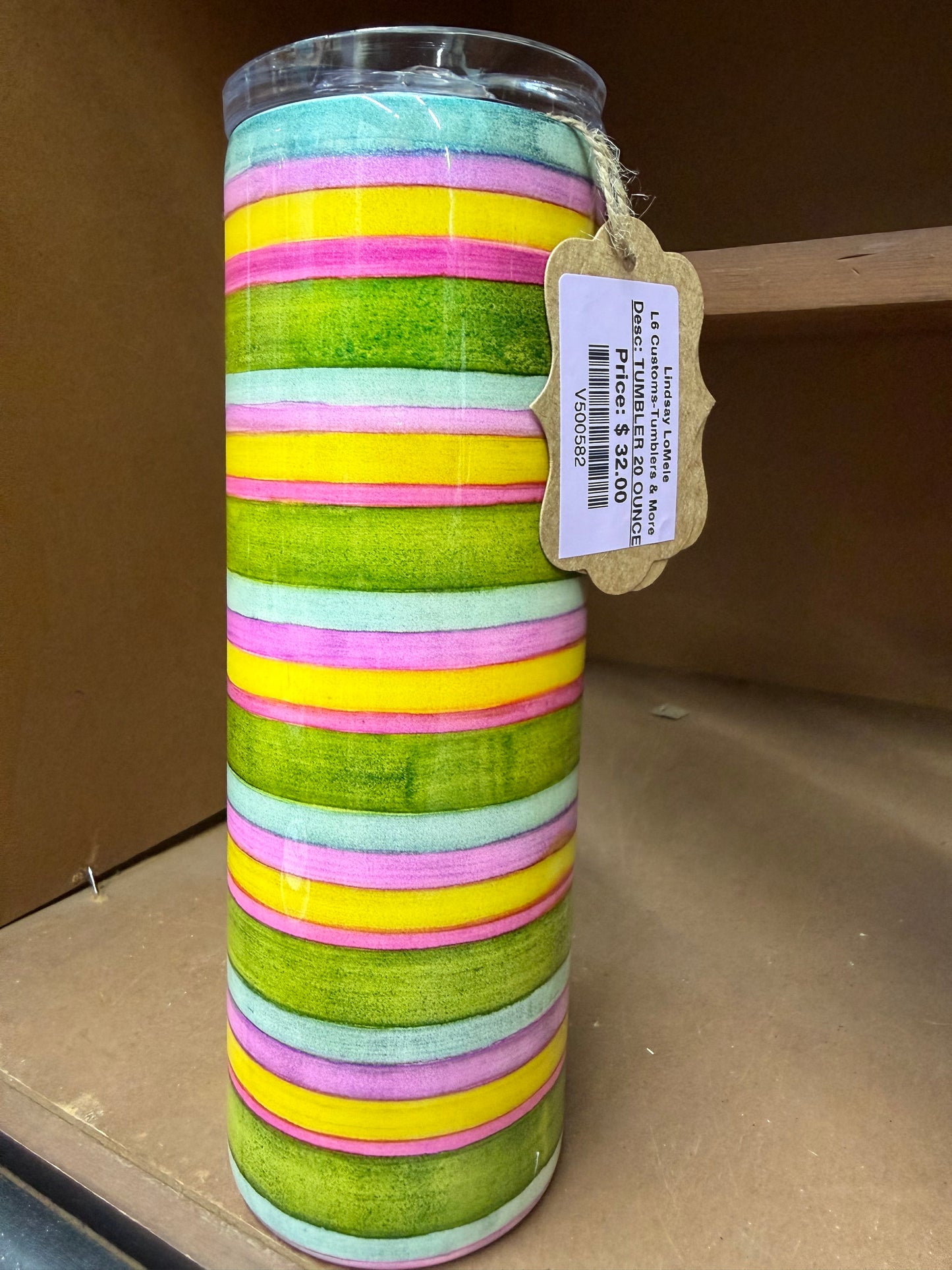 Striped Tumbler