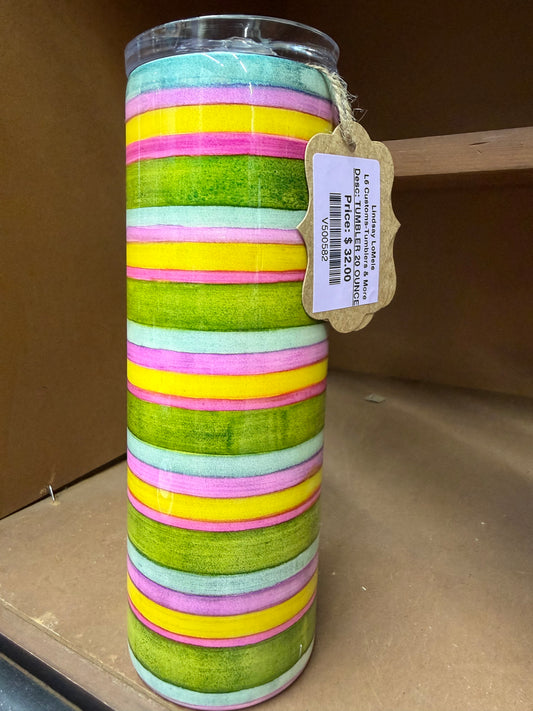 Striped Tumbler
