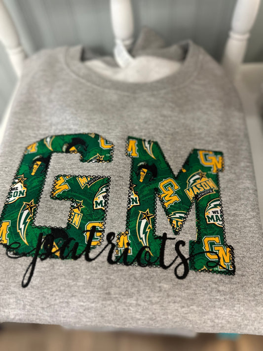 George Mason Patriots Crewneck Sweatshirt