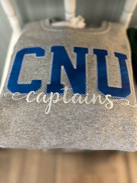 CNU Captains Crewneck Sweatshirt
