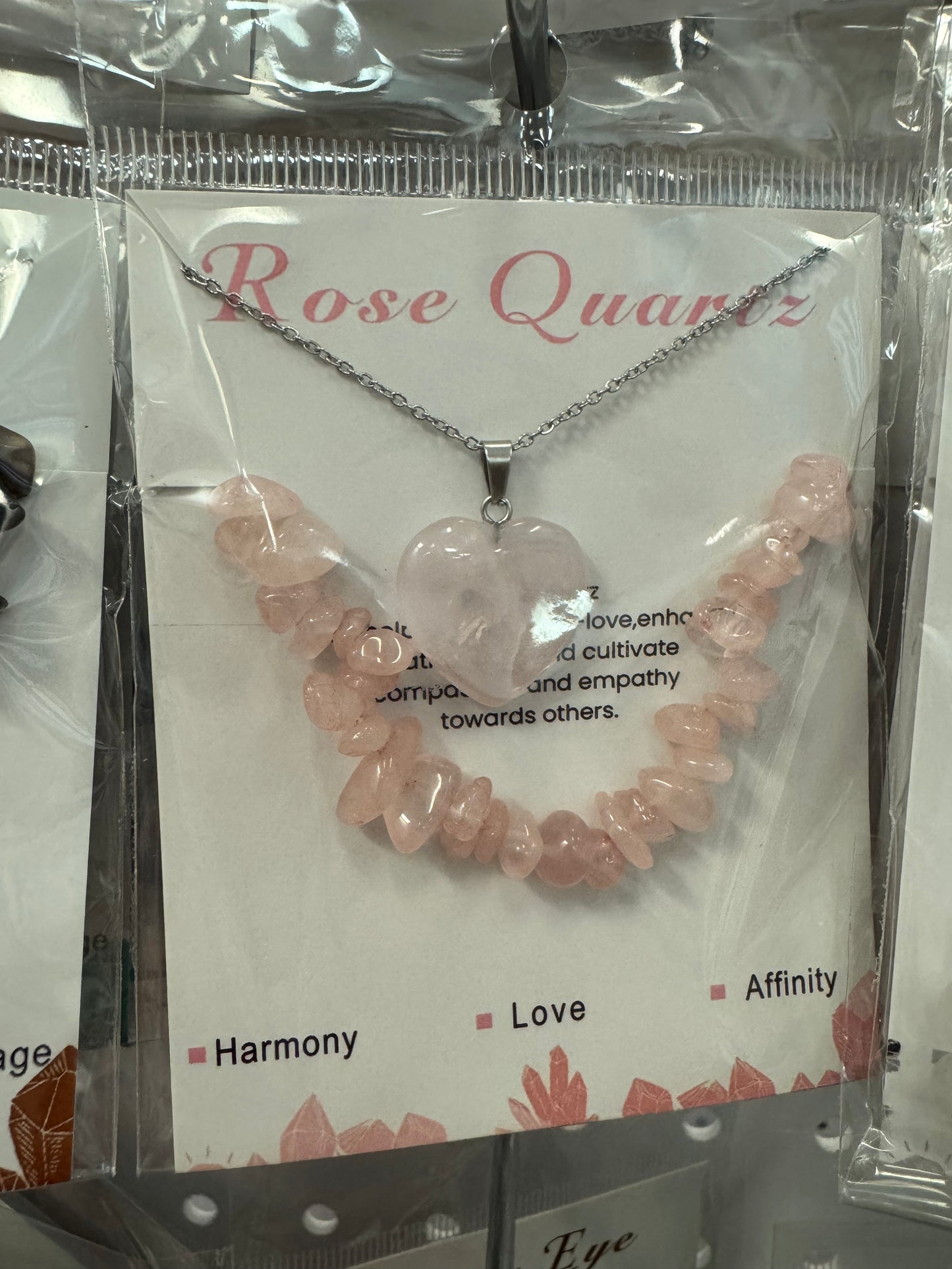 Gem Stone Necklace Set