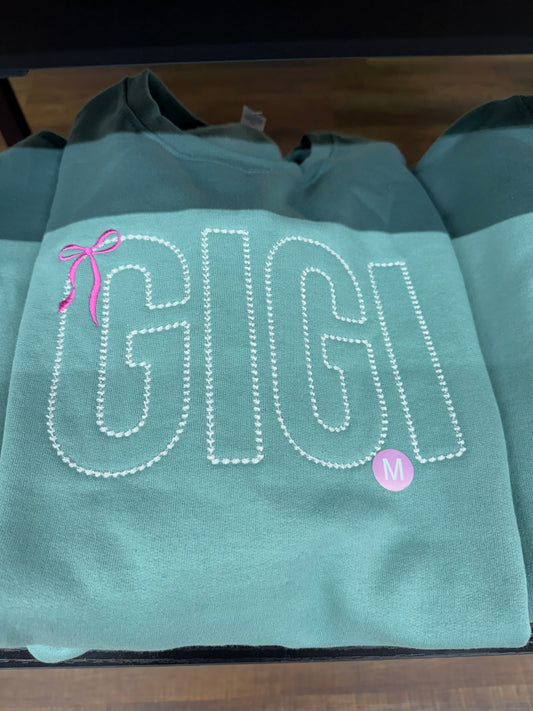 Gigi Crew Neck Sweatshirt