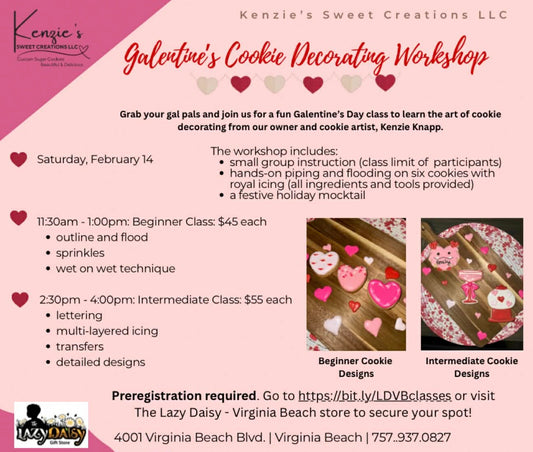 Cookie Decorating February