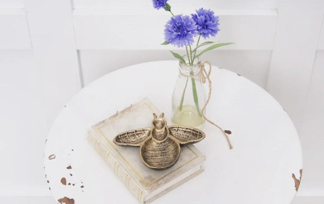 Gold Bee Dish