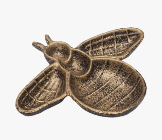 Gold Bee Dish