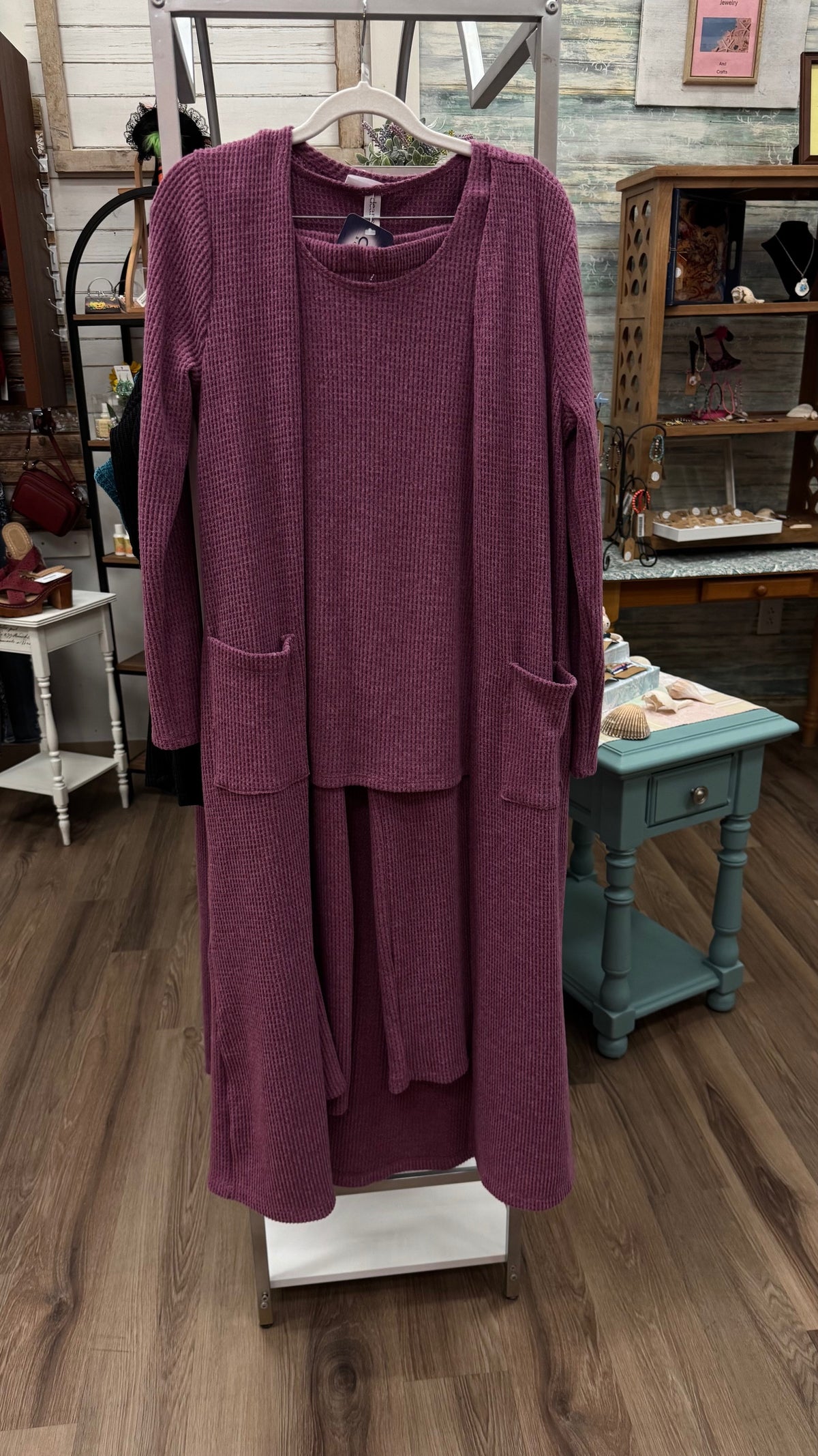 Luxuriously Soft 3pc Ribbed Leisurewear